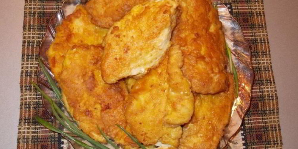 Рецепт шницеля из куриной грудки
