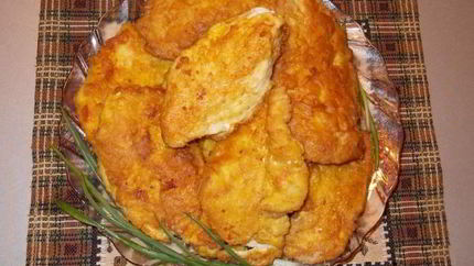 Шницель из куриной грудки