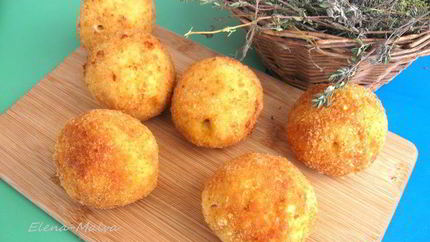 Сицилийские аранчини — рисовые шарики