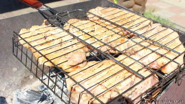 стейк гриль из свиной корейки