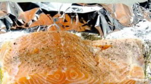 стейк из нерки в духовке