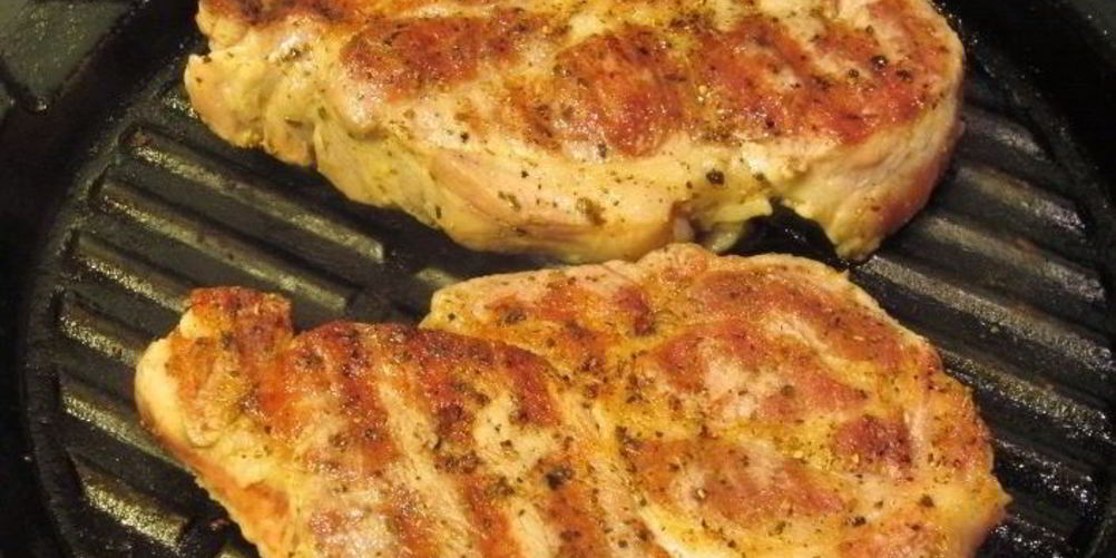 Рецепт стейка из шейки свинины