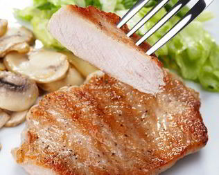 Стейк на гриле