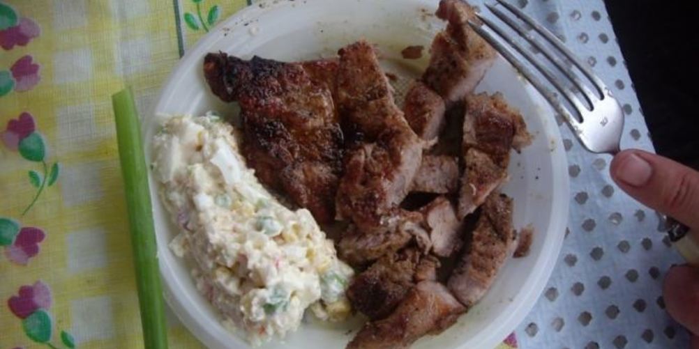 Рецепт стейка на мангале