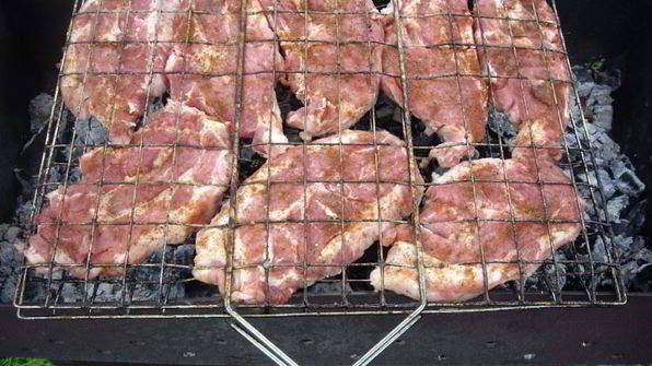 стейк на мангале