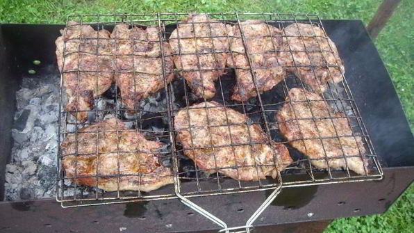 стейк на мангале
