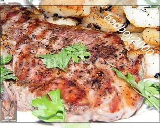 Свиной стейк