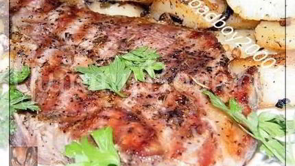 Свиной стейк