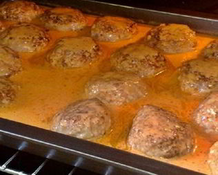 Грибные тефтели