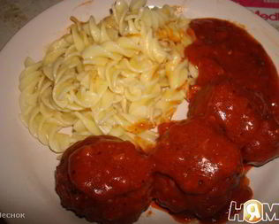 Итальянские тефтели в томатном соусе