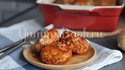 Куриные тефтели в томатном соусе