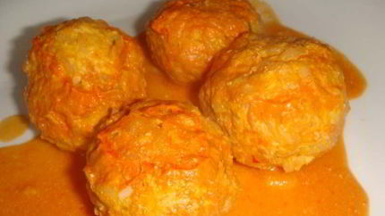 Мясные тефтели с подливкой