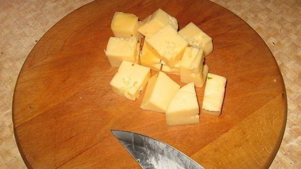 паровая тефтеля с начинкой