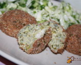 Паровые куриные тефтельки с отрубями