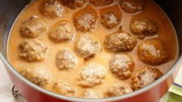 подлива для тефтелей