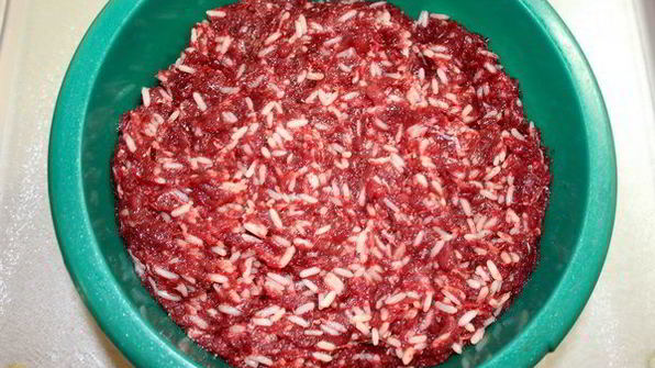 тефтели из оленины