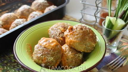 Тефтели мясные в сметанно-томатном соусе