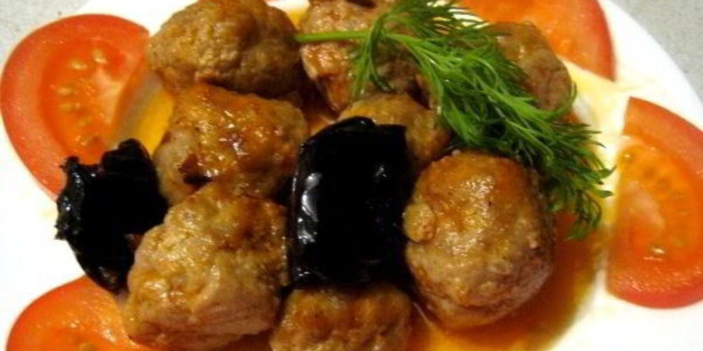 Рецепт тефтелей с черносливом