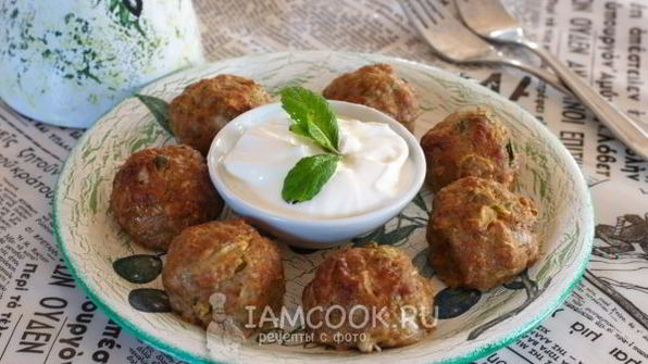 тефтели с кабачками