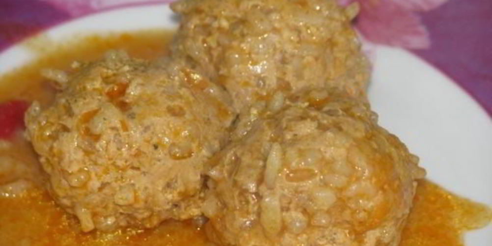 Рецепт тефтелей с рисом в мультиварке