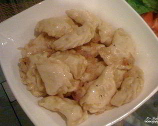 Вареники на пару украинские