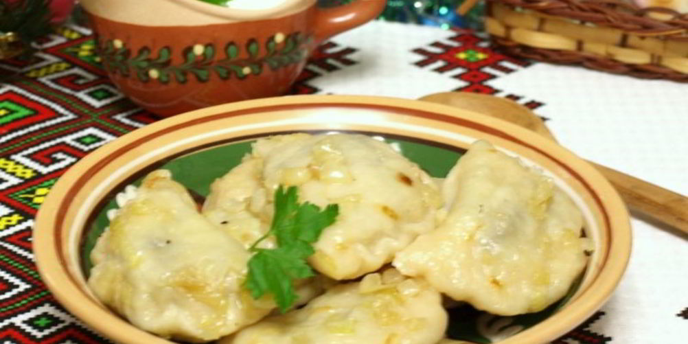 Рецепт вареников с капустого