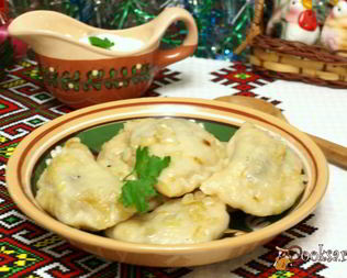 Вареники с капустой