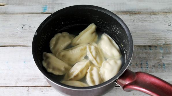 вареники с картошкой и грибами