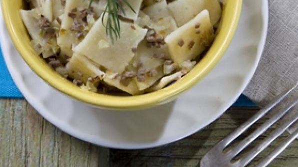 вареники с печенкой