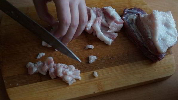 вареники с рубленой картошкой и прослойкой