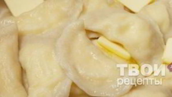 вареники с творогом