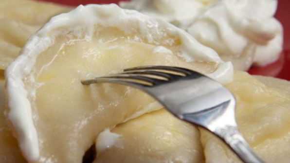 вареники с творогом