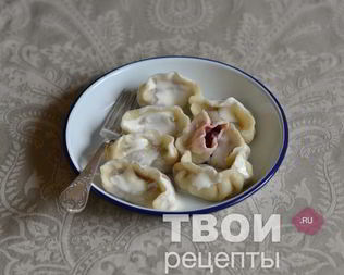 Вареники с вишней