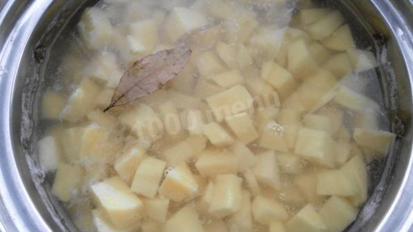 вкусное картофельное пюре толченка