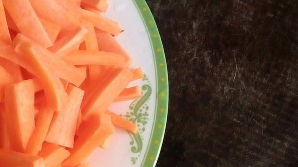 яичная лапша с овощами