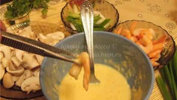 зару соба гречневая лапша, овощи темпура и креветки