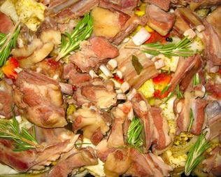 Домашнее жаркое с бараниной