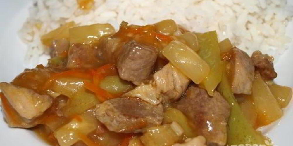 Рецепт гавайского жаркого иза свинин