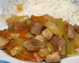 Гавайское жаркое из свинины