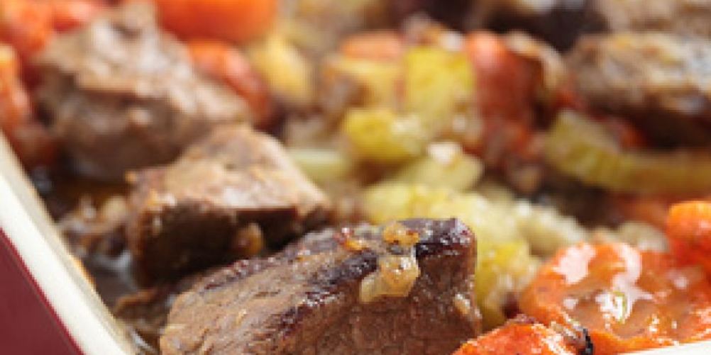 Рецепт жаркого из баранины с овощами