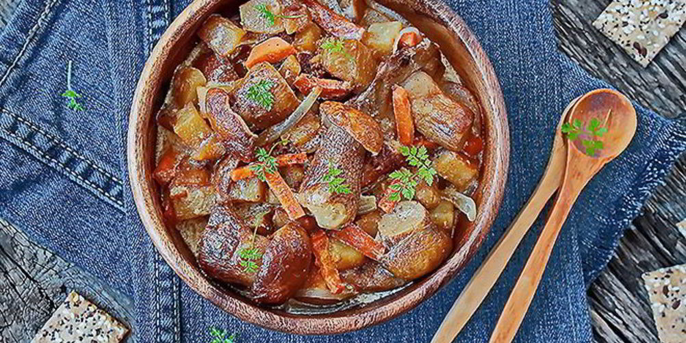 Рецепт жаркого из белых грибов по-одесски