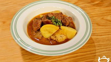 Жаркое из говядины с картофелем