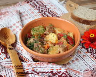 Жаркое из говядины в мультиварке