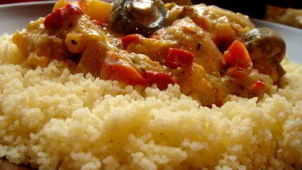 Жаркое из курицы в сливочном соусе