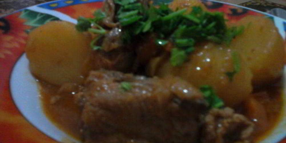 Рецепт жаркого из курицы