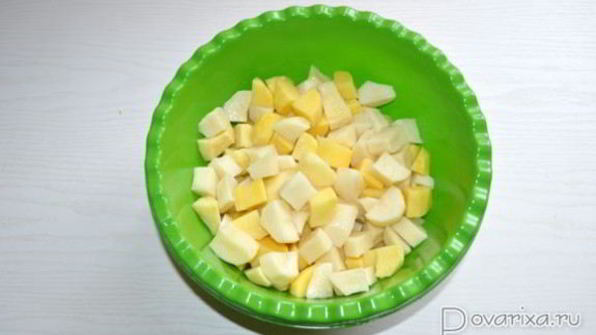 жаркое из печени с картофелем