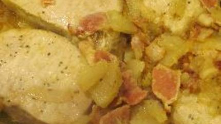 Жаркое из свинины и картошки