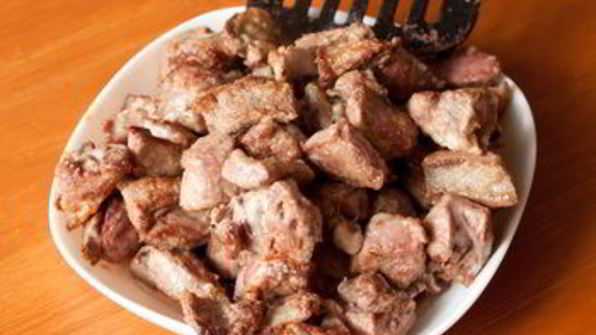 жаркое из свиного сердца
