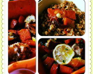 Жаркое из тыквы с травами