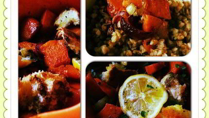 Жаркое из тыквы с травами